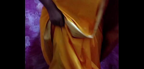  Desi Hot Girl Showing Her Assets Stripping In Saree